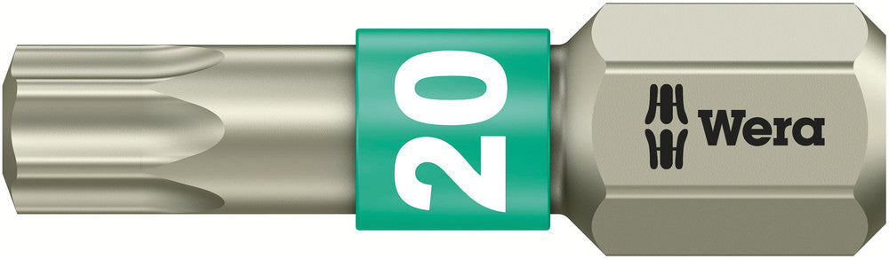 WERA 05071034001 3867/1 TS TX 20 X 25 MM BITS FOR TORX SOCKET SCREWS