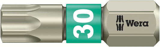 WERA 05071037001 3867/1 TS TX 30 X 25 MM BITS FOR TORX SOCKET SCREWS