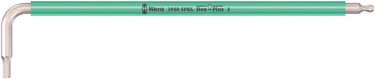 WERA 05022661001 3950 SPKL MULTICOLOUR L-KEY, METRIC, STAINLESS 2.0MM * MUST BE ORDERED IN BOX QTY OF 10