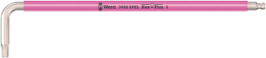 WERA 05022663001 3950 SPKL MULTICOLOUR L-KEY, METRIC, STAINLESS 3.0MM * MUST BE ORDERED IN BOX QTY OF 10