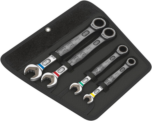 WERA 05073290001 JOKER SET 4 PCS. SB RATCHETING COMBINATION WRENCH-SET
