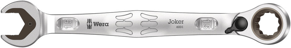 WERA 05020070001 JOKER SWITCH SW 15MM RATCHETING COMBINATION WRENCH