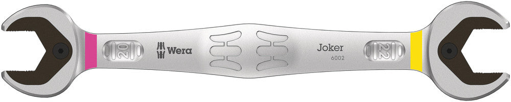 WERA 05020260001 6002 JOKER DOUBLE OPEN END WRENCH; 20 + 22MM