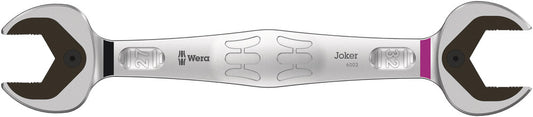 WERA 05020263001 6002 JOKER DOUBLE OPEN END WRENCH; 27 + 32MM
