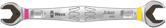 WERA 05020259001 6002 JOKER DOUBLE OPEN-ENDED WRENCHES, 8 X 10 X 141 MM