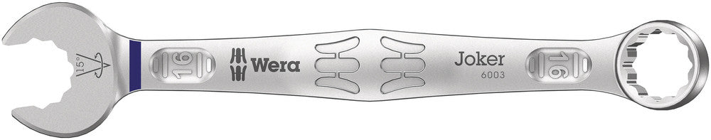 WERA 05020207001 6003 JOKER COMBINATION WRENCH 16MM