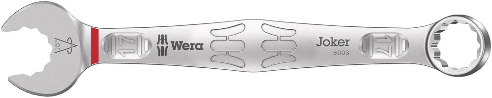 WERA 05020208001 6003 JOKER COMBINATION WRENCH 17MM