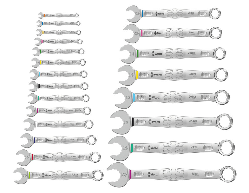 WERA 05020232001 6003 JOKER 22 SET 1 COMBINATION WRENCH SET