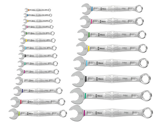 WERA 05020232001 6003 JOKER 22 SET 1 COMBINATION WRENCH SET