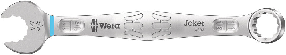 WERA 05020217001 6003 JOKER COMBINATION WRENCH 11/16"