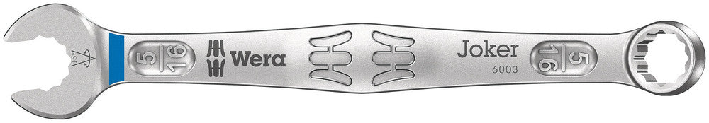 WERA 05020211001 6003 JOKER COMBINATION WRENCH 5/16"