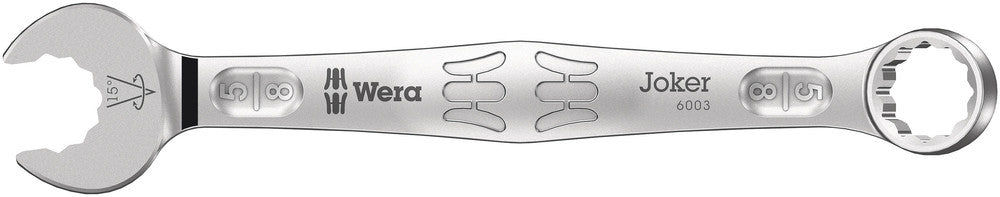 WERA 05020216001 6003 JOKER COMBINATION WRENCH 5/8"