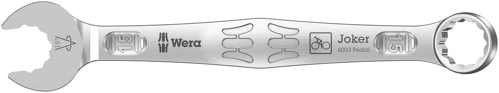 WERA 05020221001 6003 JOKER 15 PEDAL COMBINATION WRENCH