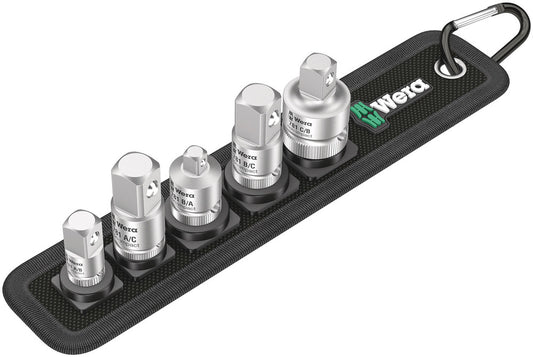 WERA 05042680001 781/5 ADAPTOR SET 1 5PCS