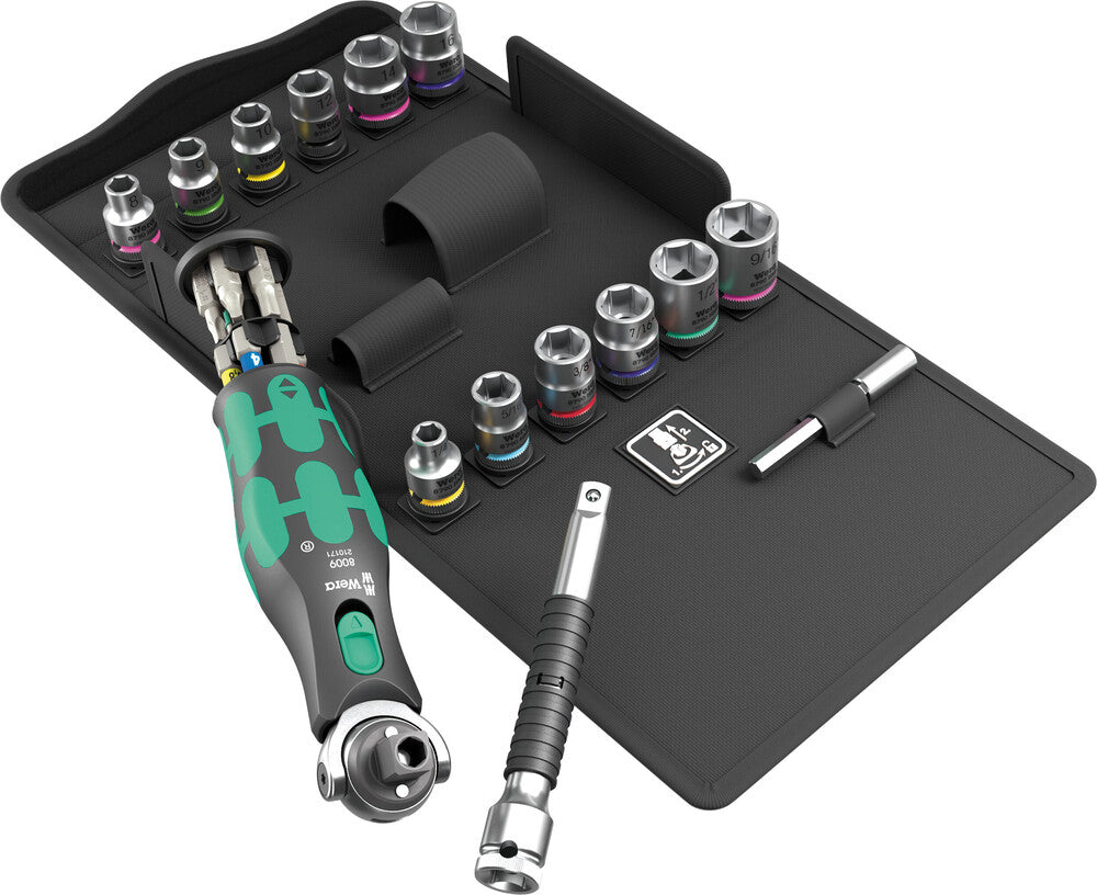 WERA 05004285001 8009 ZYKLOP POCKET SET 4