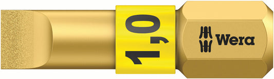 WERA 05056174001 800/1 BDC 1.0 X 5.5 X 25 MM SLOTTED BITS, BITORSION