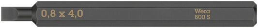 WERA 05018140001 800 S 0,8 X 4,0 X 70 MM