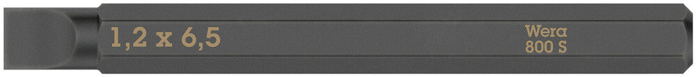 WERA 05018142001 800 S 1,2 X 6,5 X 70 MM
