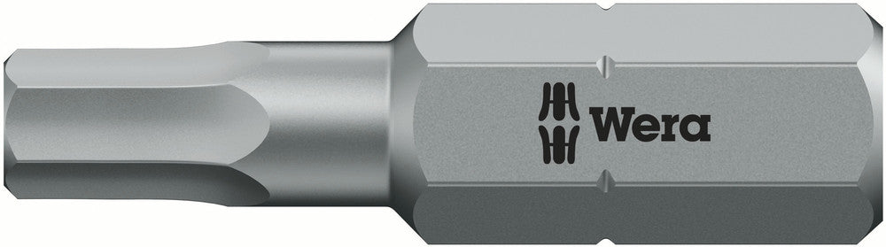 WERA 05135076001 840/1 HEX-PLUS SW 1/4" BITS FOR HEX SOCKET SCREWS