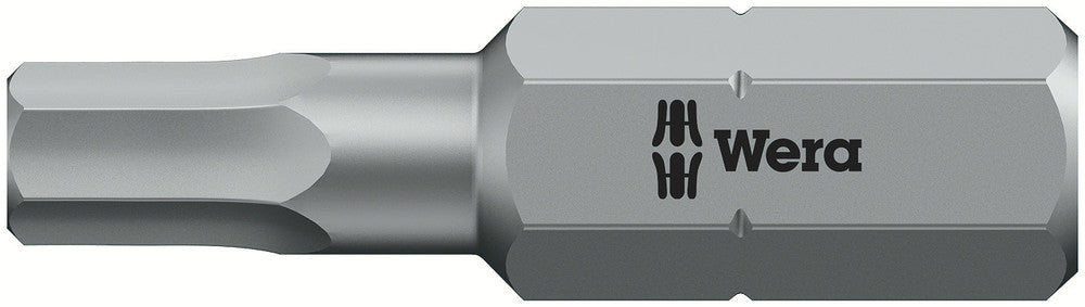 WERA 05135073001 840/1 HEX-PLUS SW 1/8" BITS FOR HEX SOCKET SCREWS