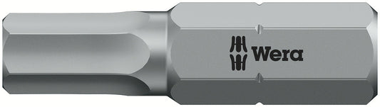 WERA 05056325001 840/1 Z HEX-PLUS SW 5 X 25 MM BITS FOR HEX SOCKET SCREWS