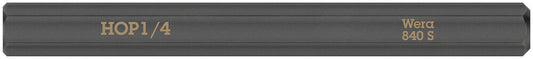 WERA 05018157001 840 S HEX-PLUS 1/4" X 70 MM