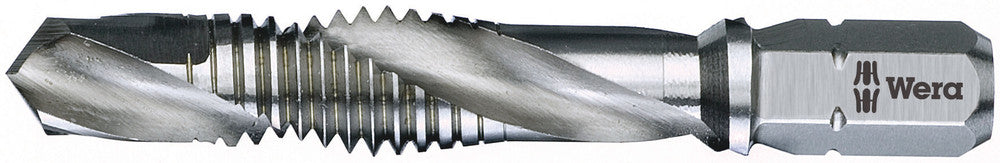 WERA 05104640001 847 HSS COMBINED TAP BITS M 3 COMBINATION DRILL BIT