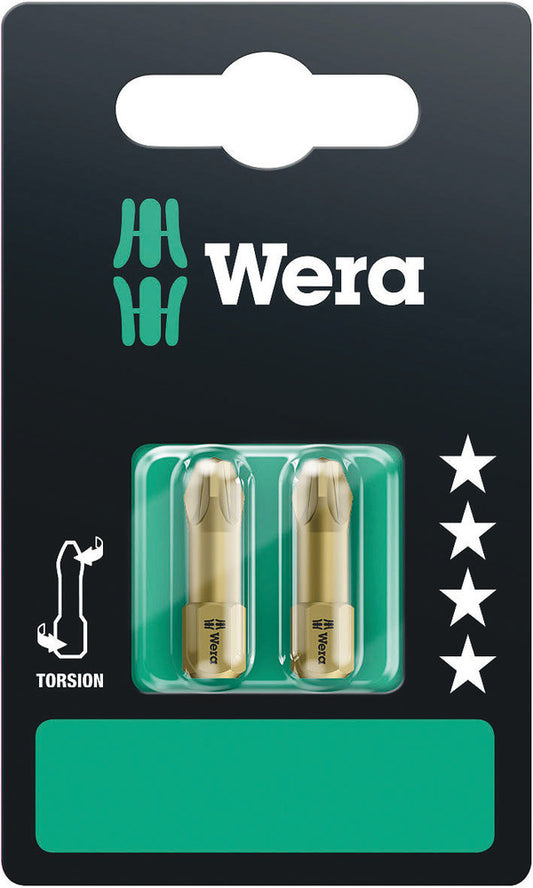 WERA 05073372001 855/1 TH PZ 3 X 25 MM SB BITS ASSORTMENT (2 PCS)