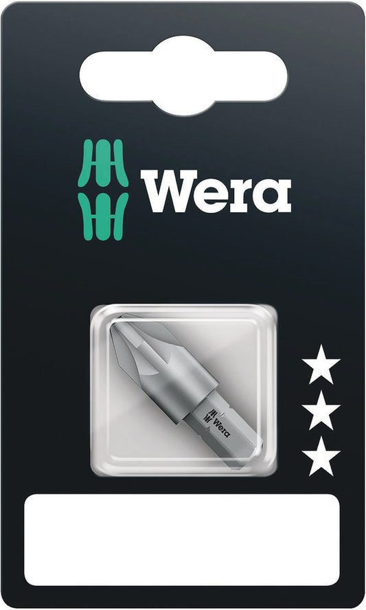 WERA 05073380001 855/1 Z PZ 4 X 32 MM SB BITS FOR POZIDRIV SCREWS