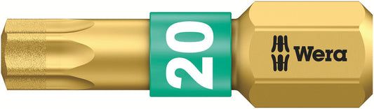 WERA 05066104001 867/1 BDC TX 20 X 25 MM TORX BITS, BITORSION