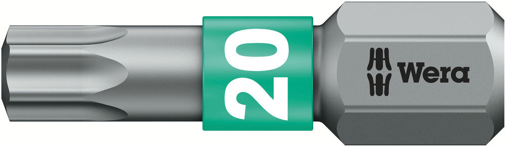WERA 05066124001 867/1 BTZ  TX 20 X 25 MM TORX BITS, BITORSION