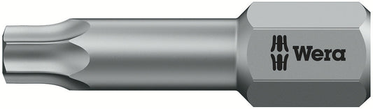 WERA 05066310001 867/1 TZ   TX 20 X 25 MM BITS FOR TORX SOCKET SCREWS
