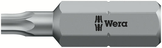 WERA 05066500001 867/1 Z BO  TX 10 X 25 MM TORX BITS, TAMPER RESISTANT