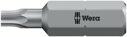 WERA 05066505001 867/1 Z BO  TX 15 X 25 MM TORX BITS, TAMPER RESISTANT