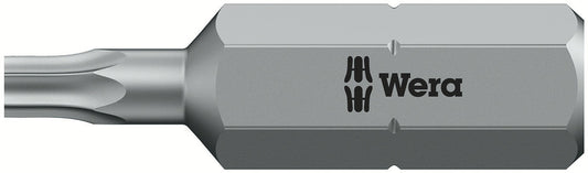 WERA 05066498001 867/1 Z BO TX 8 X 25 MM TORX BITS, TAMPER RESISTANT
