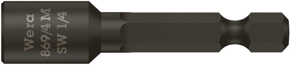 WERA 05060429001 869/4 M 1/4" X 50 MM NUT SETTERS - MAGNETIC