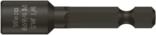 WERA 05060429001 869/4 M 1/4" X 50 MM NUT SETTERS - MAGNETIC