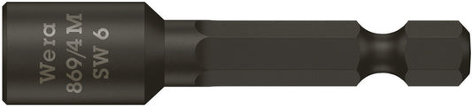 WERA 05060421001 869/4 M 6.0 X 50 MM NUT SETTERS - MAGNETIC