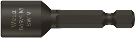 WERA 05060424001 869/4 M 9.0 X 50 MM NUT SETTERS - MAGNETIC