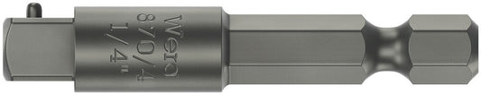 WERA 05050205001 870/4    1/4" X 50 MM ADAPTOR