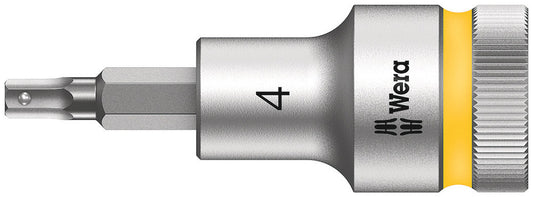 WERA 05003820001 8740 C HF HEX-PLUS SW 4.0 X 60 MM SOCKET WITH HOLDING FUNCTION 1/2