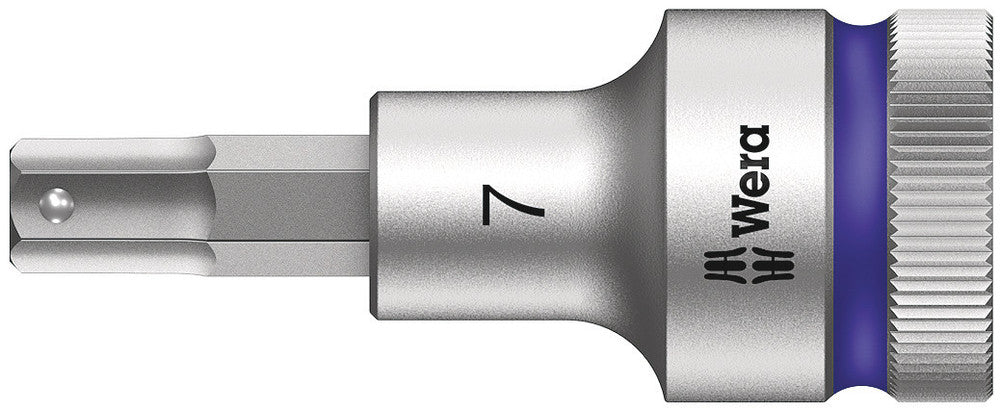 WERA 05003823001 8740 C HF HEX-PLUS SW 7.0 X 60 MM SOCKET WITH HOLDING FUNCTION 1/2