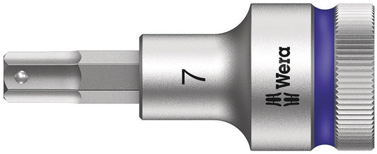 WERA 05003823001 8740 C HF HEX-PLUS SW 7.0 X 60 MM SOCKET WITH HOLDING FUNCTION 1/2