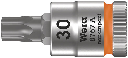 WERA 05003393001 8767 A TORX ZYKLOP BIT SOCKET WITH 1/4" DRIVE, TX 30 X 28 MM  (NO HF!!!)