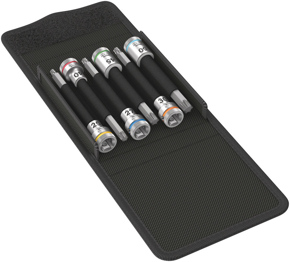 WERA 05003185001 8767 B HF 1 BIT SOCKET SET 3/8" DRIVE, WITH HOLDING FUNCTION