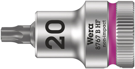 WERA 05003061001 8767 B HF TX 20 X 35 MM ZYKLOP BIT SOCKET WITH 3/8" DRIVE HOLDING FUNCTION