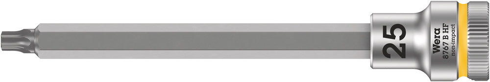 WERA 05003063001 8767 B HF TX 25 X 107 MM ZYKLOP BIT SOCKET WITH 3/8" DRIVE HOLDING FUNCTION