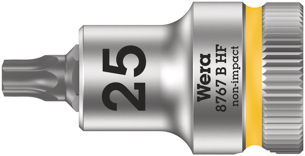 WERA 05003062001 8767 B HF TX 25 X 35 MM ZYKLOP BIT SOCKET WITH 3/8" DRIVE HOLDING FUNCTION