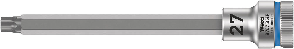 WERA 05003065001 8767 B HF TX 27 X 107 MM ZYKLOP BIT SOCKET WITH 3/8" DRIVE HOLDING FUNCTION