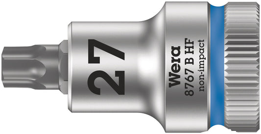 WERA 05003064001 8767 B HF TX 27 X 35 MM ZYKLOP BIT SOCKET WITH 3/8" DRIVE HOLDING FUNCTION